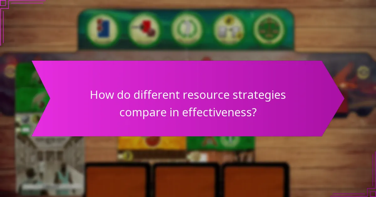 Which factors influence effective resource allocation at age three?