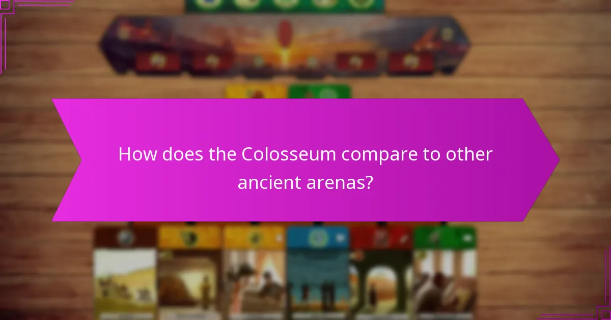 How were military strategies showcased in the Colosseum?
