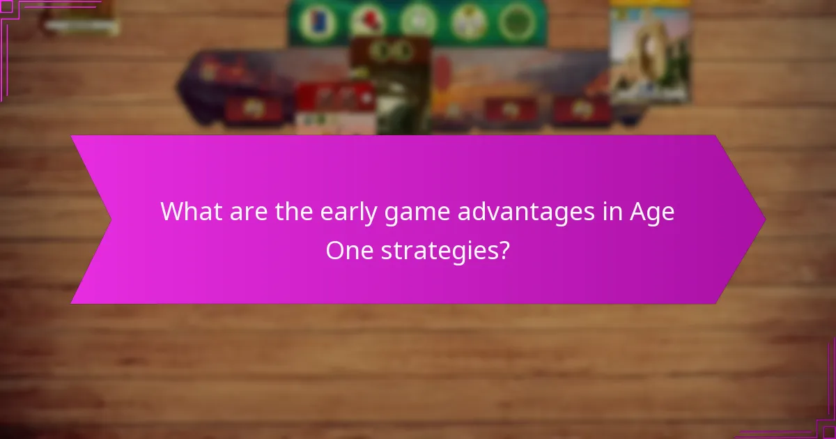 What are the common pitfalls in Age One strategies?