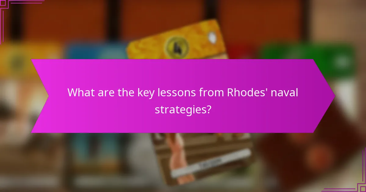 Which age-specific advantages did Rhodes possess?