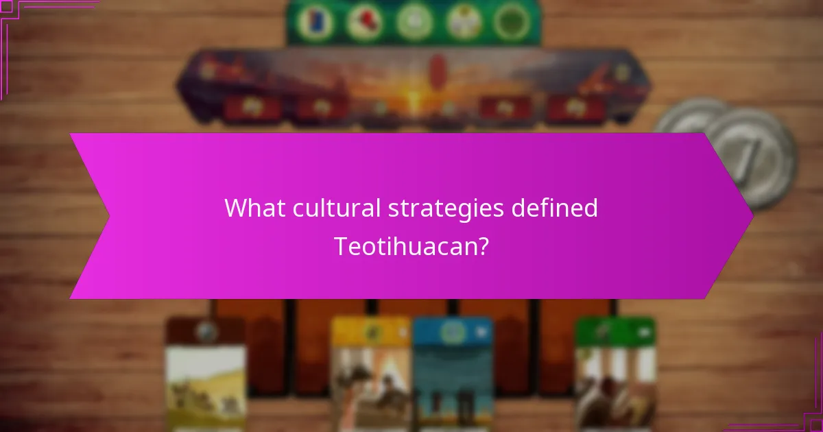 What demographic transitions occurred in Teotihuacan?