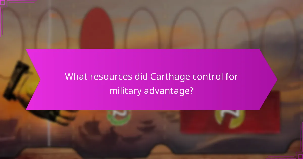 What were the consequences of Carthage’s military expansion?