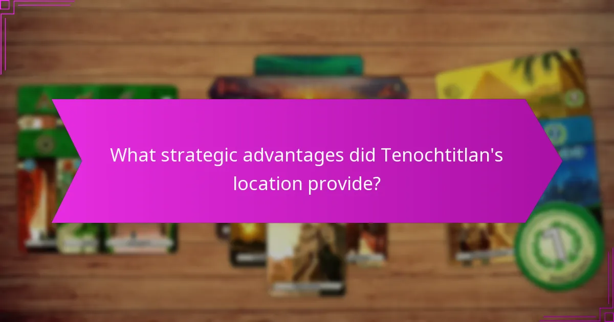 What cultural implications arose from Tenochtitlan’s urban and trade systems?